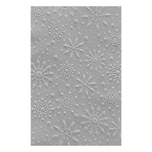 Spellbinders - Flurry of Snowflakes 3D Embossing Folder