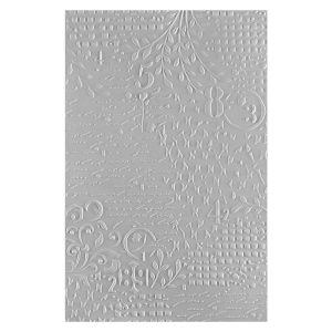 Spellbinders - Distress Mix 3D Embossing Folder