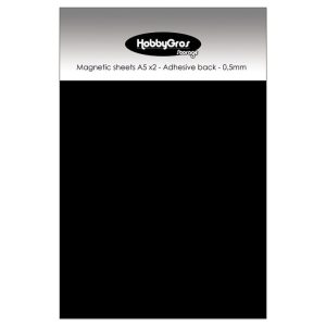 HobbyGros - Magnetic Sheets A5x2 Adhesive back - 0,5mm