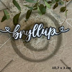 Papirdesign - Dies: Bryllup 4