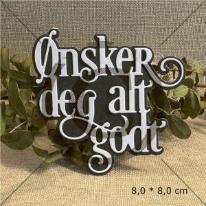 Papirdesign - Dies: Ønsker deg alt godt