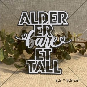 Papirdesign - Dies: Alder er bare et tall