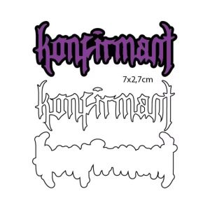 Scrapmagasinet | Dies - Konfirmant (goth) m/skygge