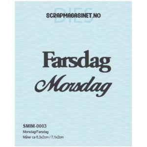 Scrapmagasinet | Dies - Morsdag / Farsdag