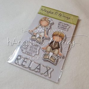 hÄnglar & Wings | A6 Clear Stamps - Relaxare