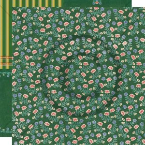 Papirdesign | 12x12 Vårtegn: Grønn nordlandsbunad