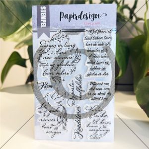 Papirdesign | Stempel - Gledene lever videre