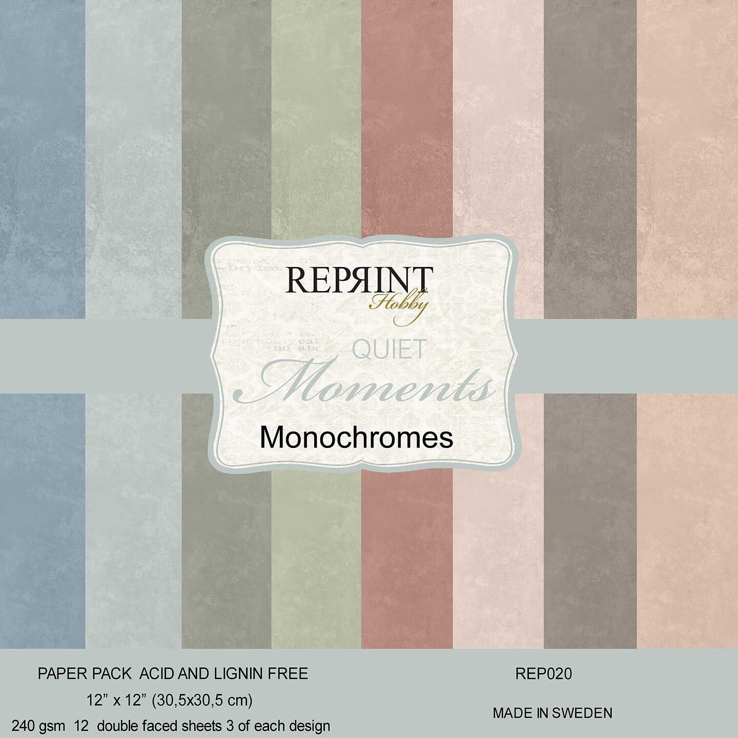 Reprint | 12x12 Monochromes - Quiet Moments
