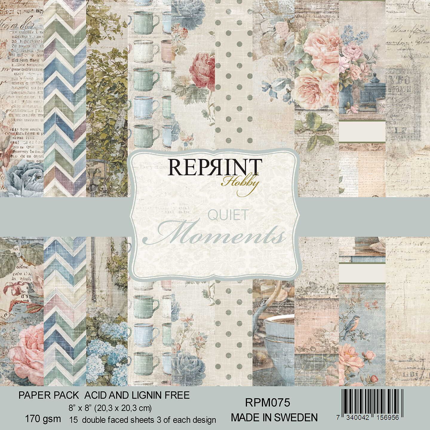 Reprint | 8x8 Paper Pack - Quiet Moments