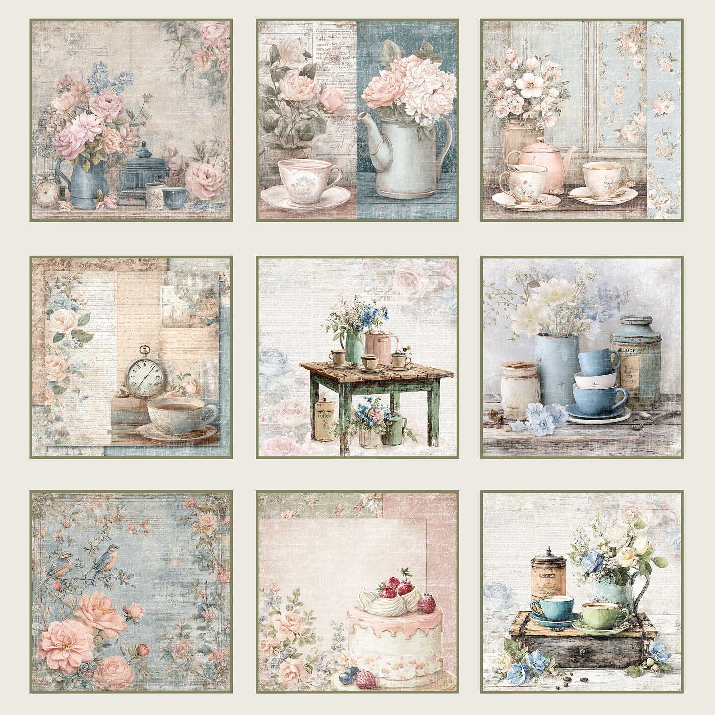 Reprint | 8x8 Paper Pack - Quiet Moments - Bilde 10
