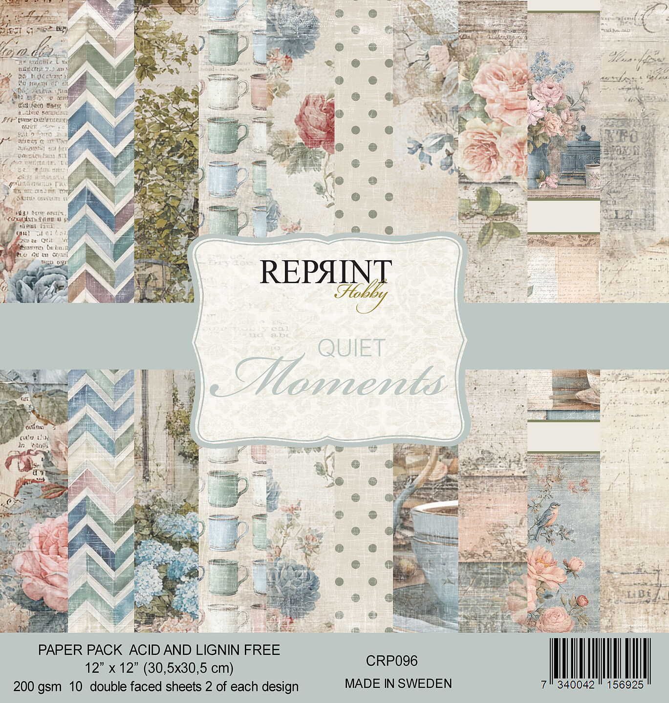 Reprint | 12x12 Paper Pack - Quiet Moments