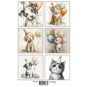 Reprint | Klippark A4 - Cats and Dogs