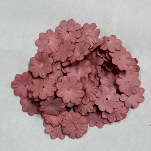 Reprint | Mini papirblomster - Old Rose