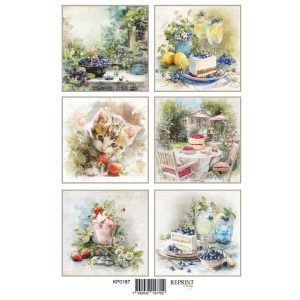 Reprint | Klippark A4 - Summer Garden