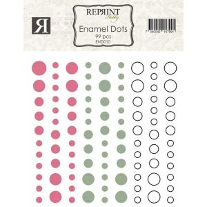 Reprint | Enamel Dots - Summer Garden