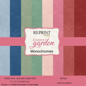 Reprint | 12x12 Monochromes - Summer Garden