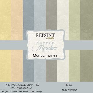 Reprint | 12x12 Monochromes - Summer Meadow