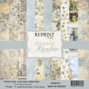Reprint | 8x8 Paper Pack - Summer Meadow