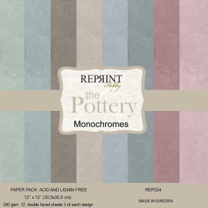 Reprint | 12x12 Monochromes - The Pottery