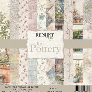 Reprint | 12x12 Paper Pack - The Pottery