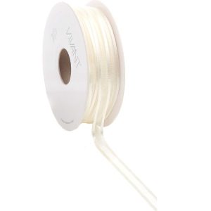 Prego Organza Ribbon - 10mm - Creme (metervare)