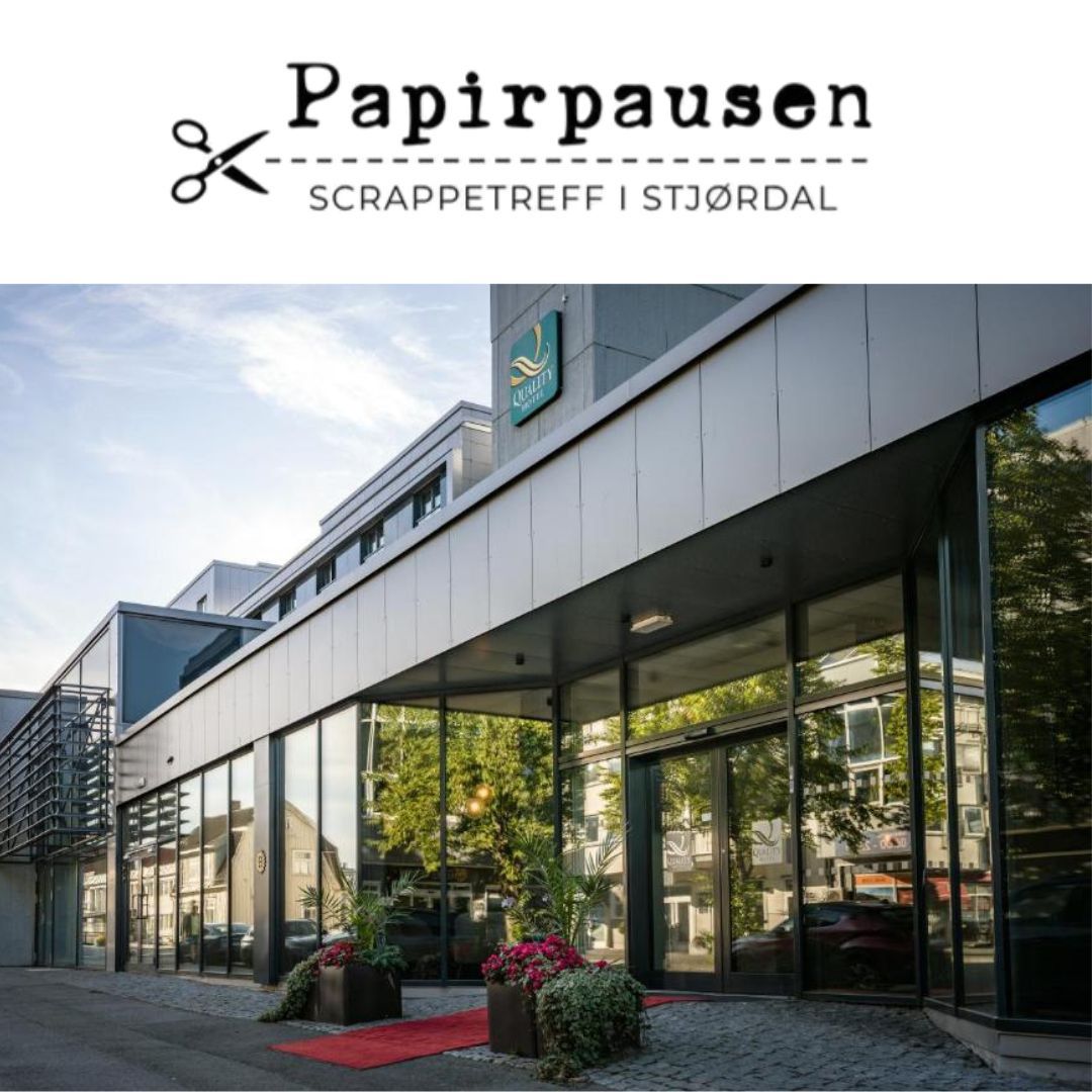 Papirpausen | Scrappetreff i Stjørdal 28.-30. august 2026