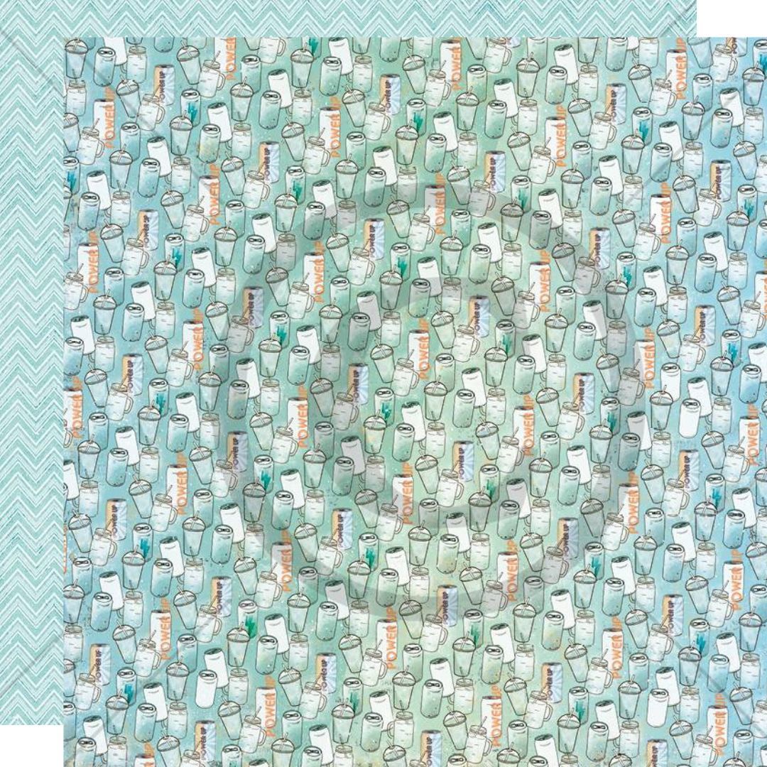 Papirdesign | 12x12 Verdifull: Power up