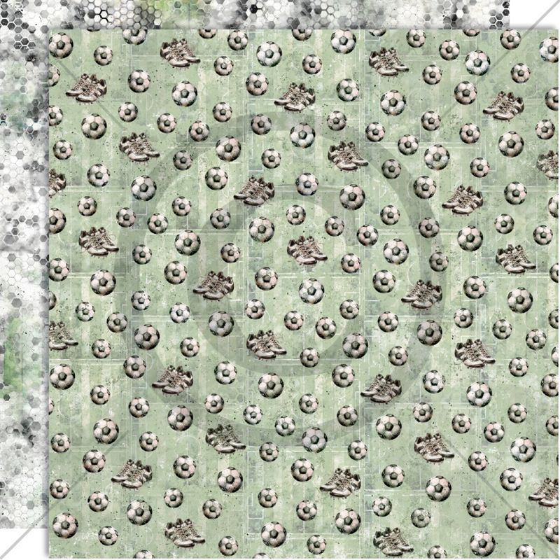 Papirdesign | 12x12 Ungdomstid: Fotballkamp
