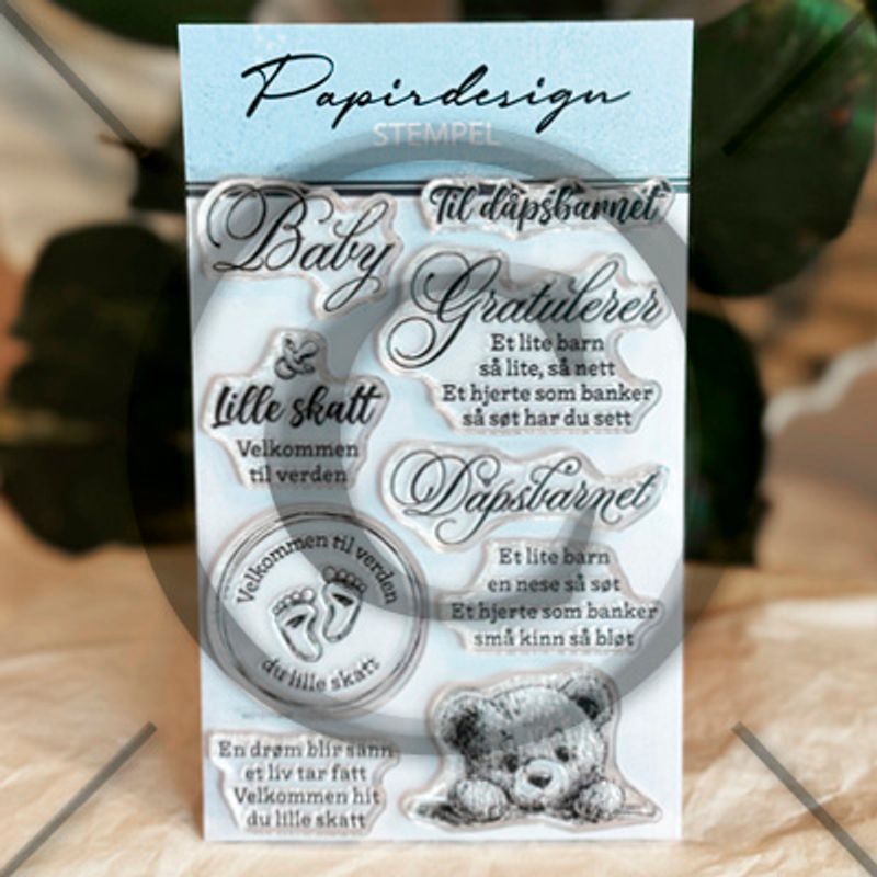 Papirdesign | Stempel - En drøm blir sann