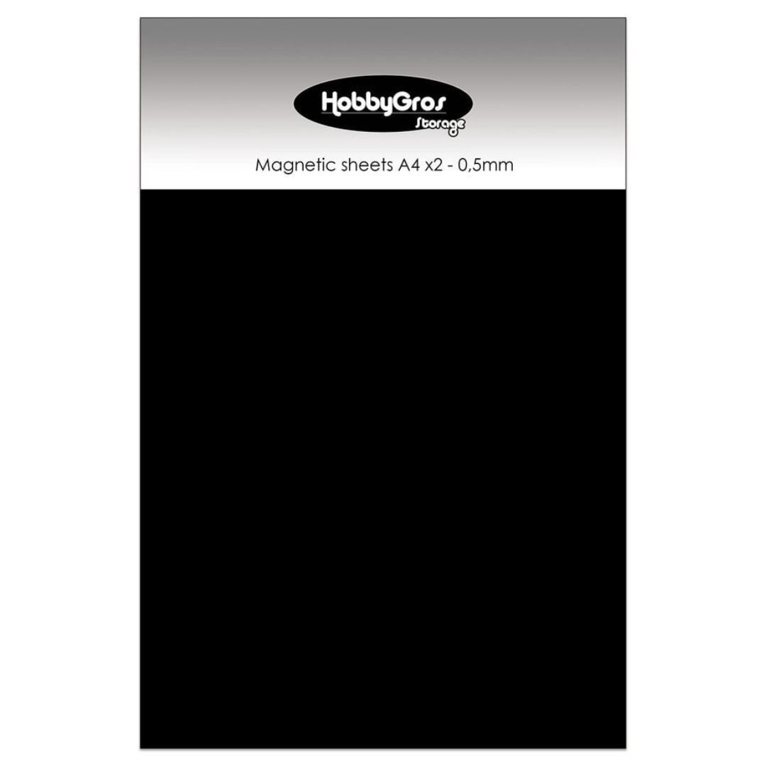 HobbyGros | Magnetic Sheets A4x2 - 0,5mm