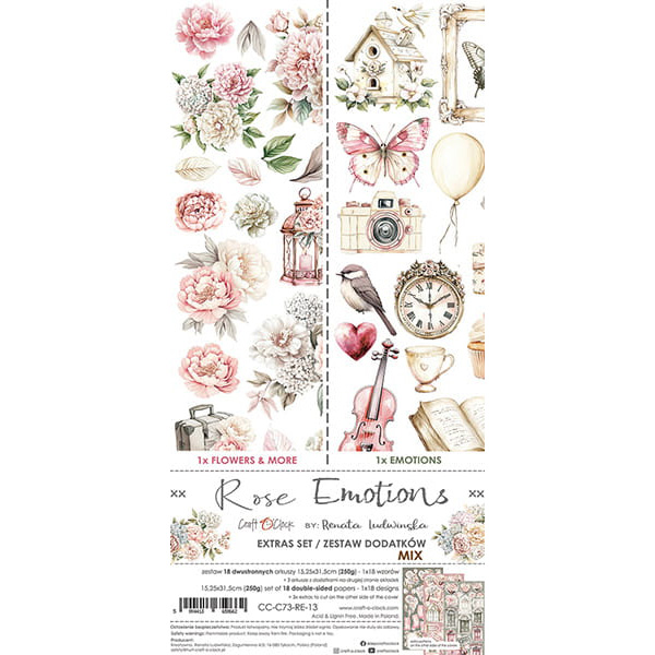 Craft O'Clock | Extras Set Mix - Rose Emotions