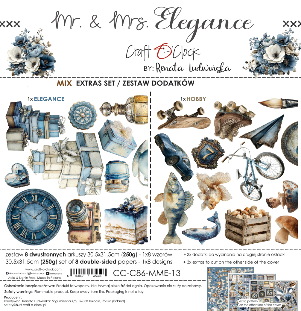 Craft O'Clock | Extras Set Mix - Mr. & Mrs. Elegance
