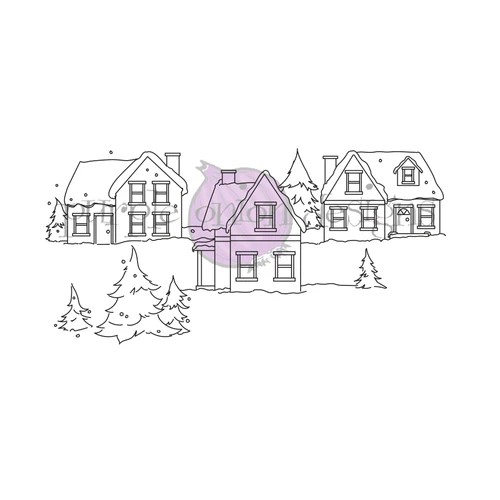 Purple Onion Designs | Winter Neighborhood
