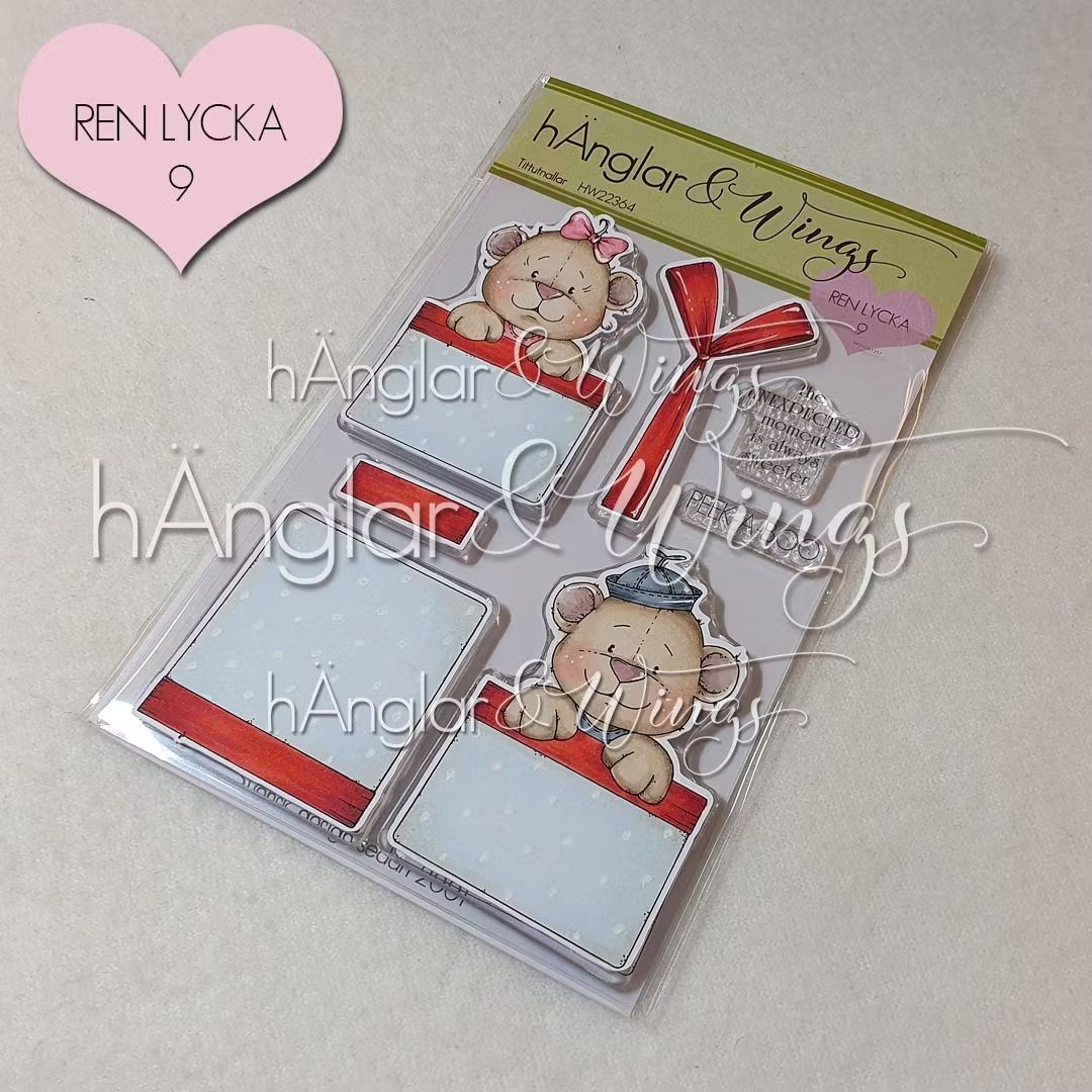 hÄnglar & Wings | A6 Clear Stamps - Tittutnallar