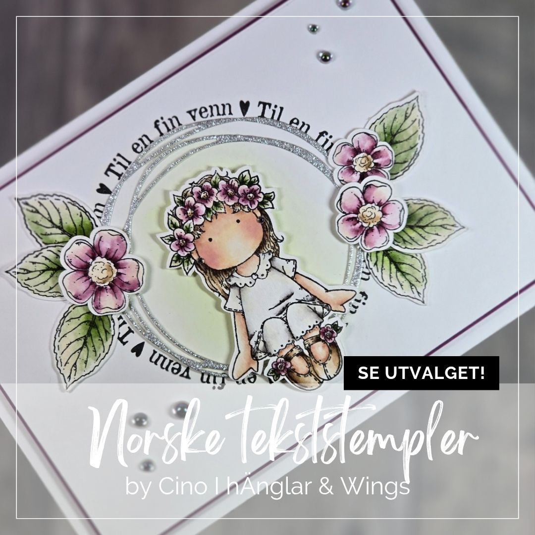 by Cino | hÄnglar & Wings | Norske tekststempler
