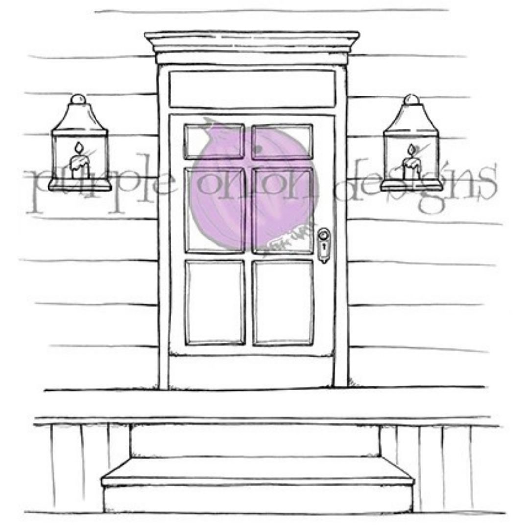 Purple Onion Designs | Front Door