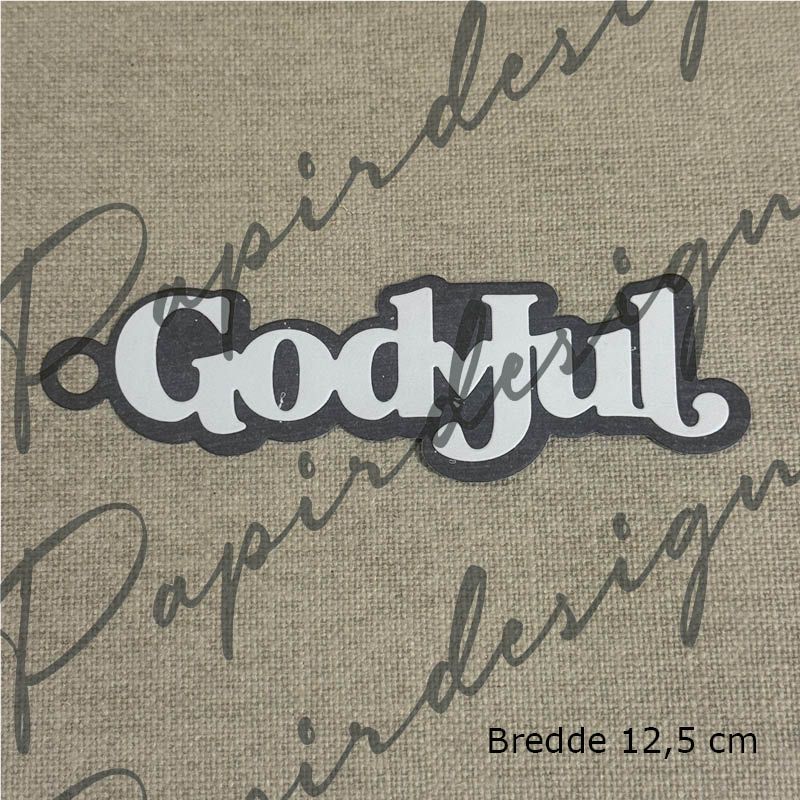 Papirdesign | Dies - God jul 31, tag