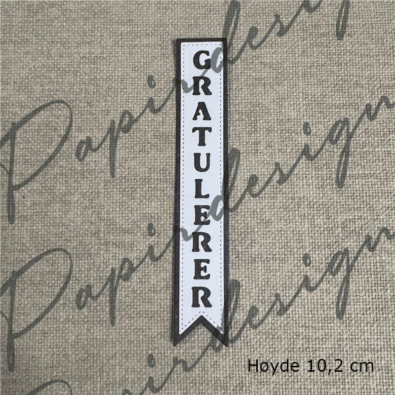 Papirdesign | Dies - Gratulerer 38