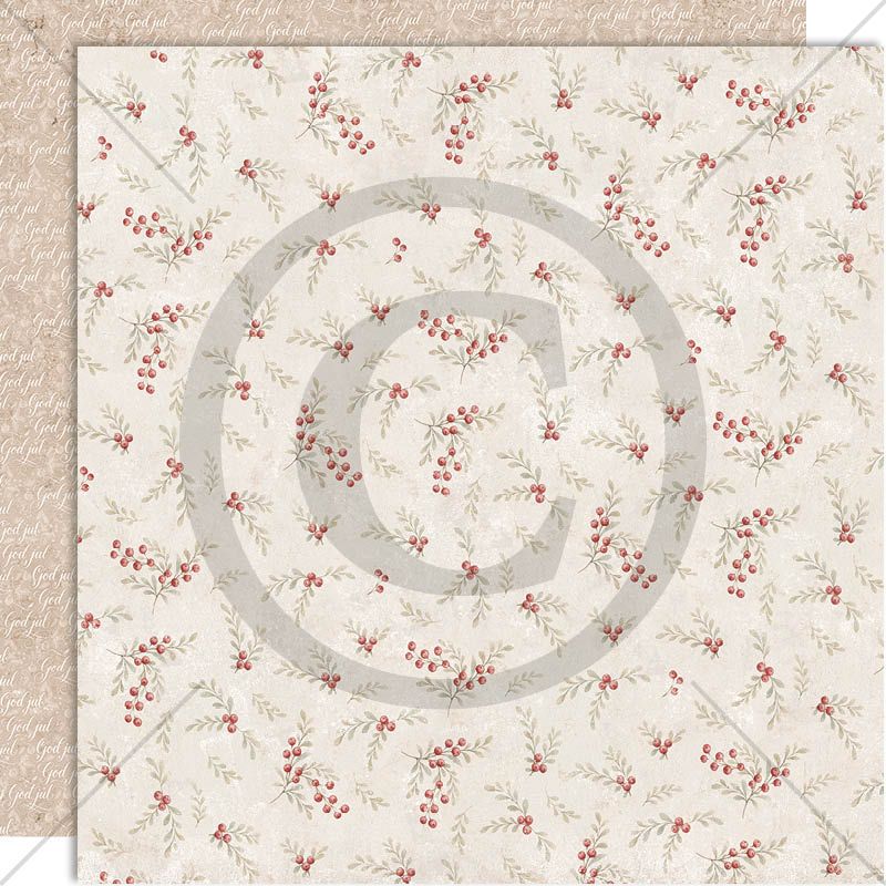 Papirdesign | 12x12 Juleminner: Vintage julebær